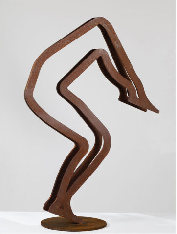Danser – 55x35x30 cm, messing